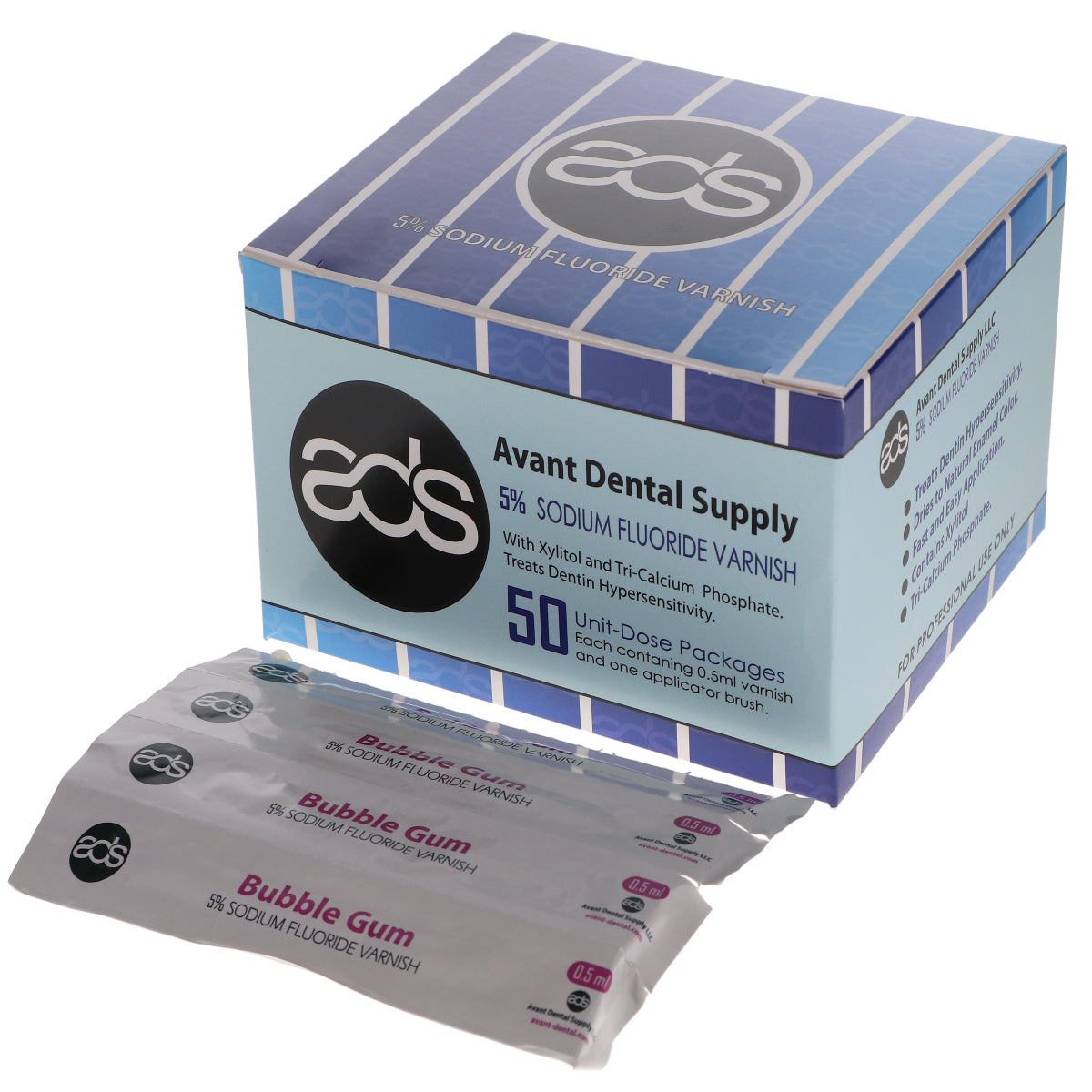 House Brand Dentistry 102060 Dental Fluoride Varnish Bubble Gum 0.40 mL 50/Pk House Brand Dentistry 102060 Dental Fluoride Varnish Bubble Gum 0.40 mL 50/Pk